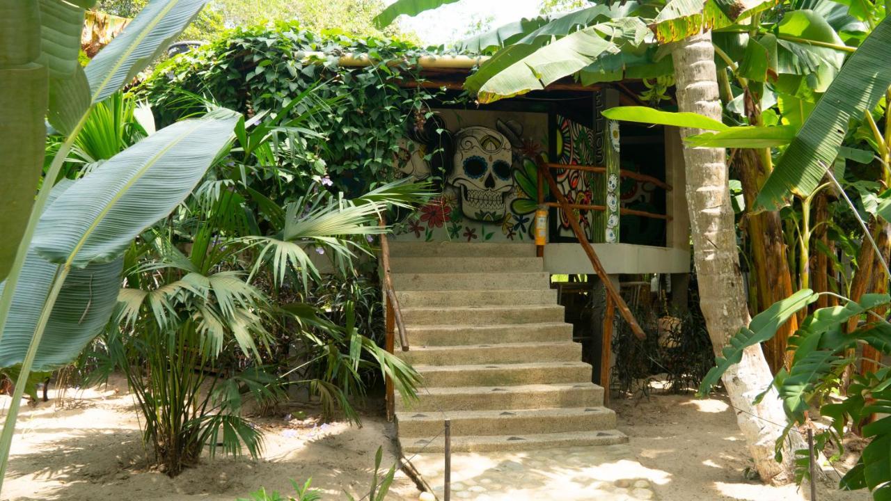 La Playita Pansiyon Guachaca Dış mekan fotoğraf